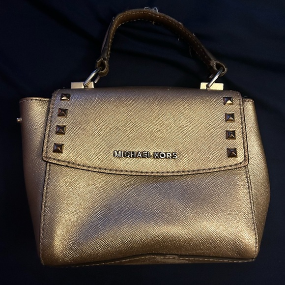 Michael Kors Handbags - Metallic gold, Michael Kors, Mini (going out purse)